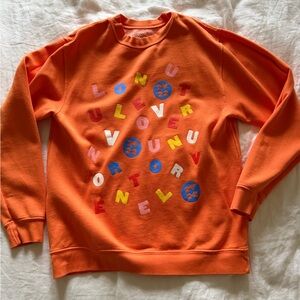 Orange Harry Styles HSLOT Austin Texas Sweatshirt